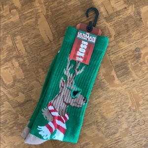 Reindeer Christmas Socks